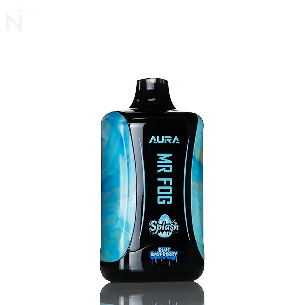 MrFogAura60KBlueRaspberry Ultimate Mr Fog Aura Splash Edition 60K Disposable – 60,000 Puffs, 3 Power Modes & 9 Bold Flavors | One Stop Vape Store