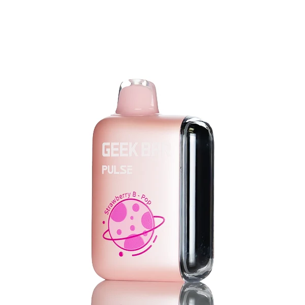 zero nic geek bar Geek Bar Pulse Zero Nic 15K Strawberry B Pop